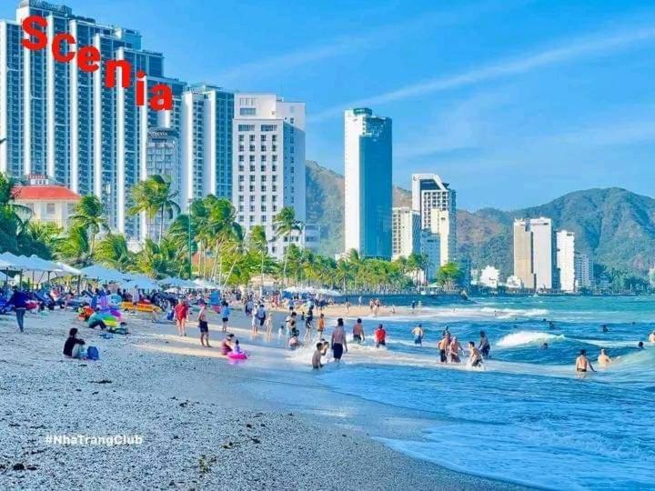 Beachfront Scenia Bay Apartment Nha Trang Exteriör bild
