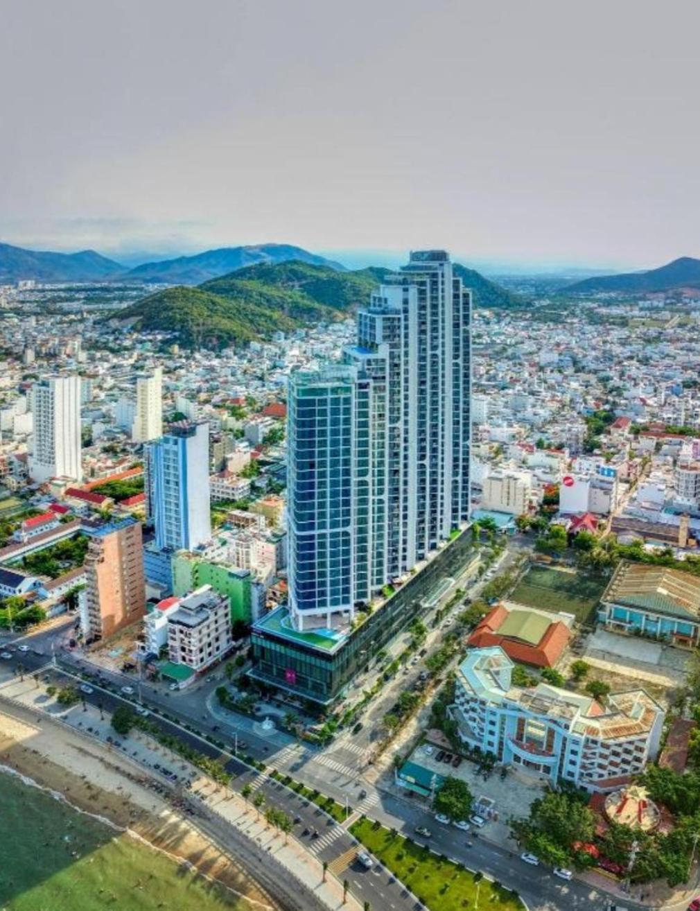 Beachfront Scenia Bay Apartment Nha Trang Exteriör bild
